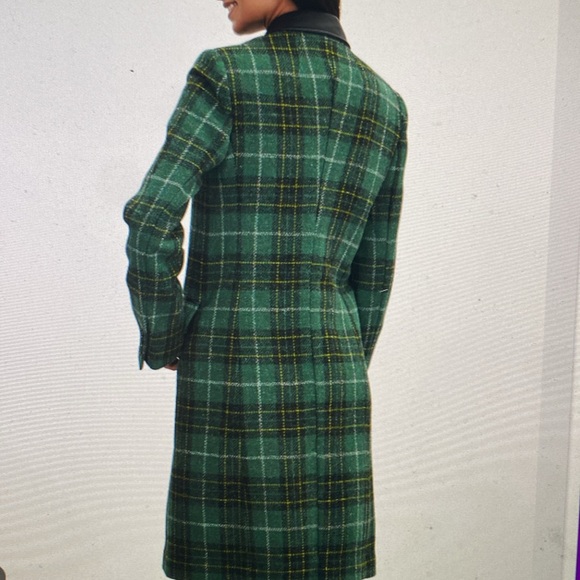 BANANA REPUBLIC Harris Tweed Tailored Coat Pure Wool - Picture 14 of 14